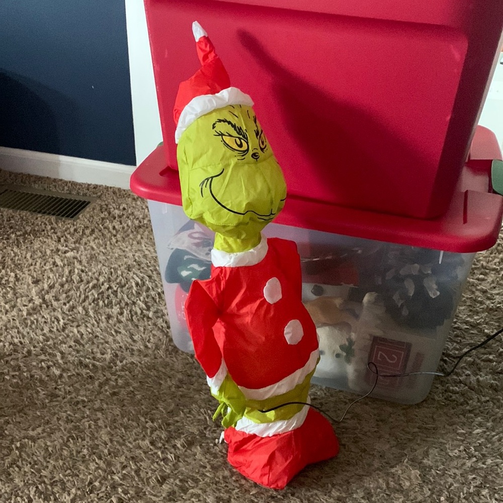 Grinch blow up